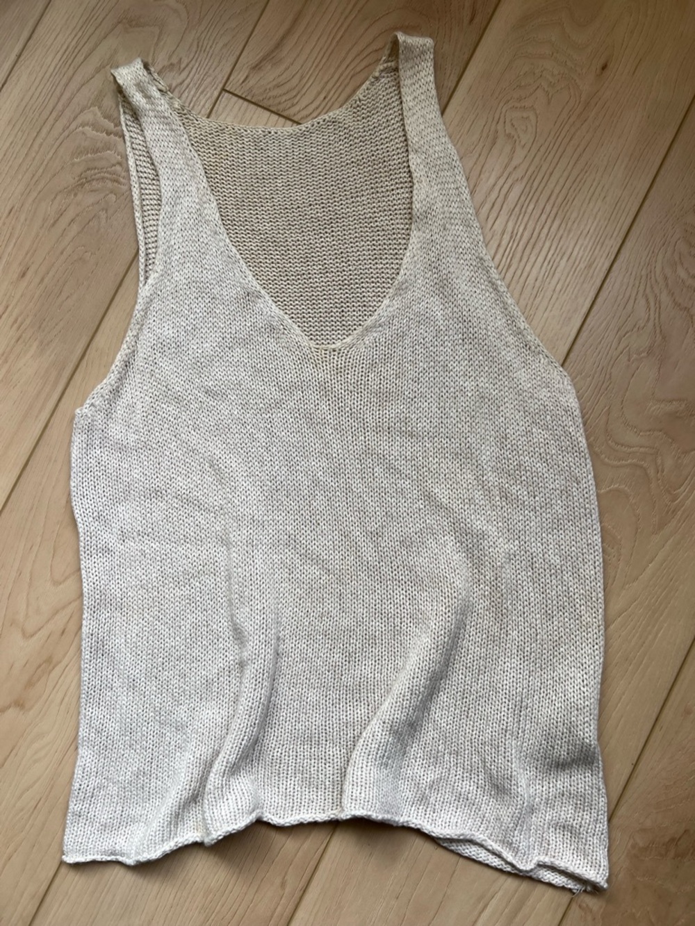 Knit tank top